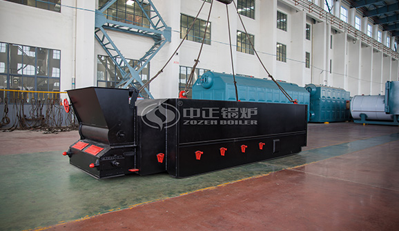 玉鋒實(shí)業(yè)10噸SZS系列燃?xì)庹羝仩t項(xiàng)目